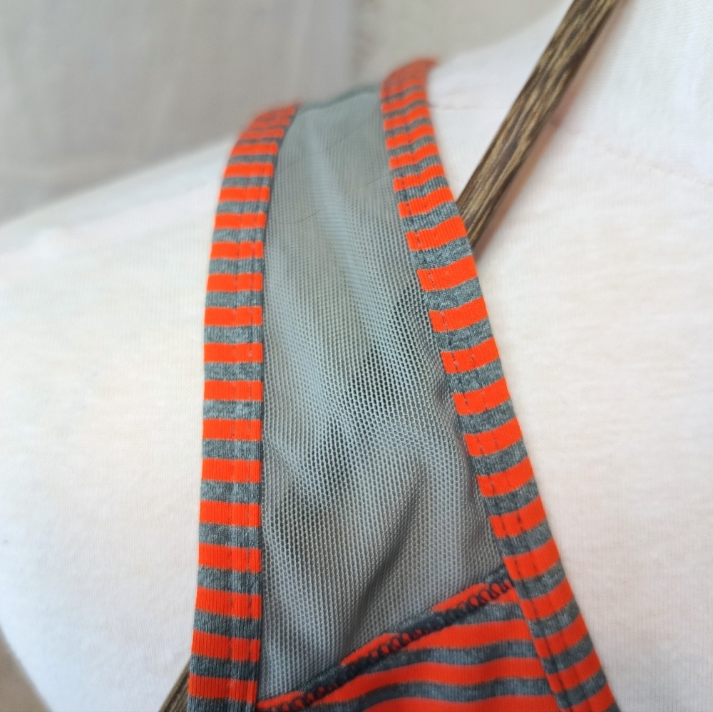 Lole Striped Mesh Racerback Tank Top - Picture 6 of 12